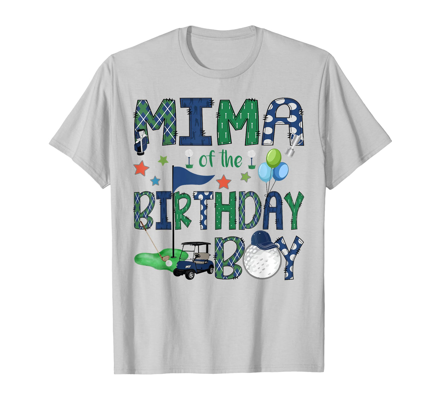 Mima Of The Birthday Boy Hole In One Golf Lover T-Shirt