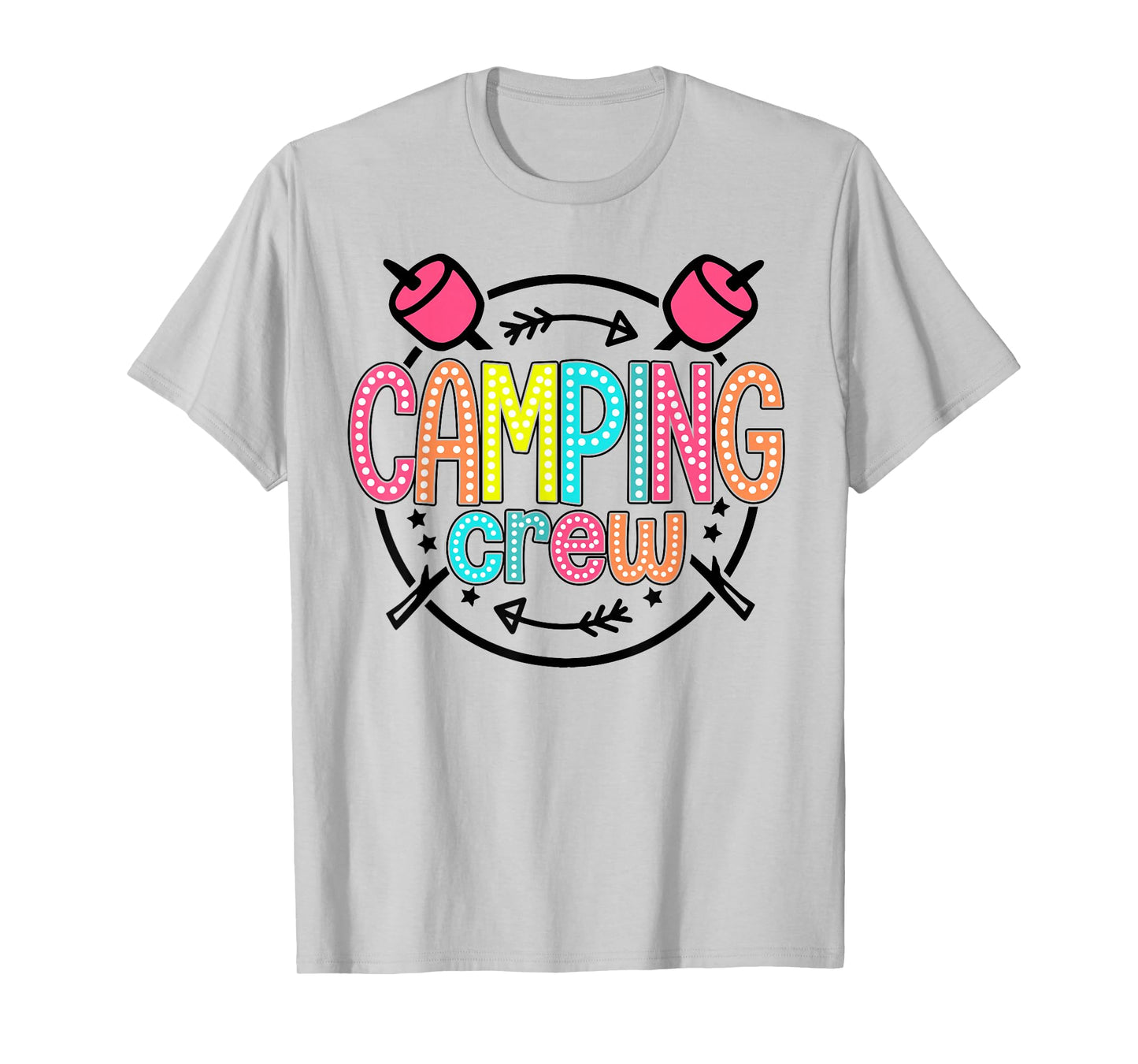 Family Camper Group Camping Crew Camping Matching T-Shirt