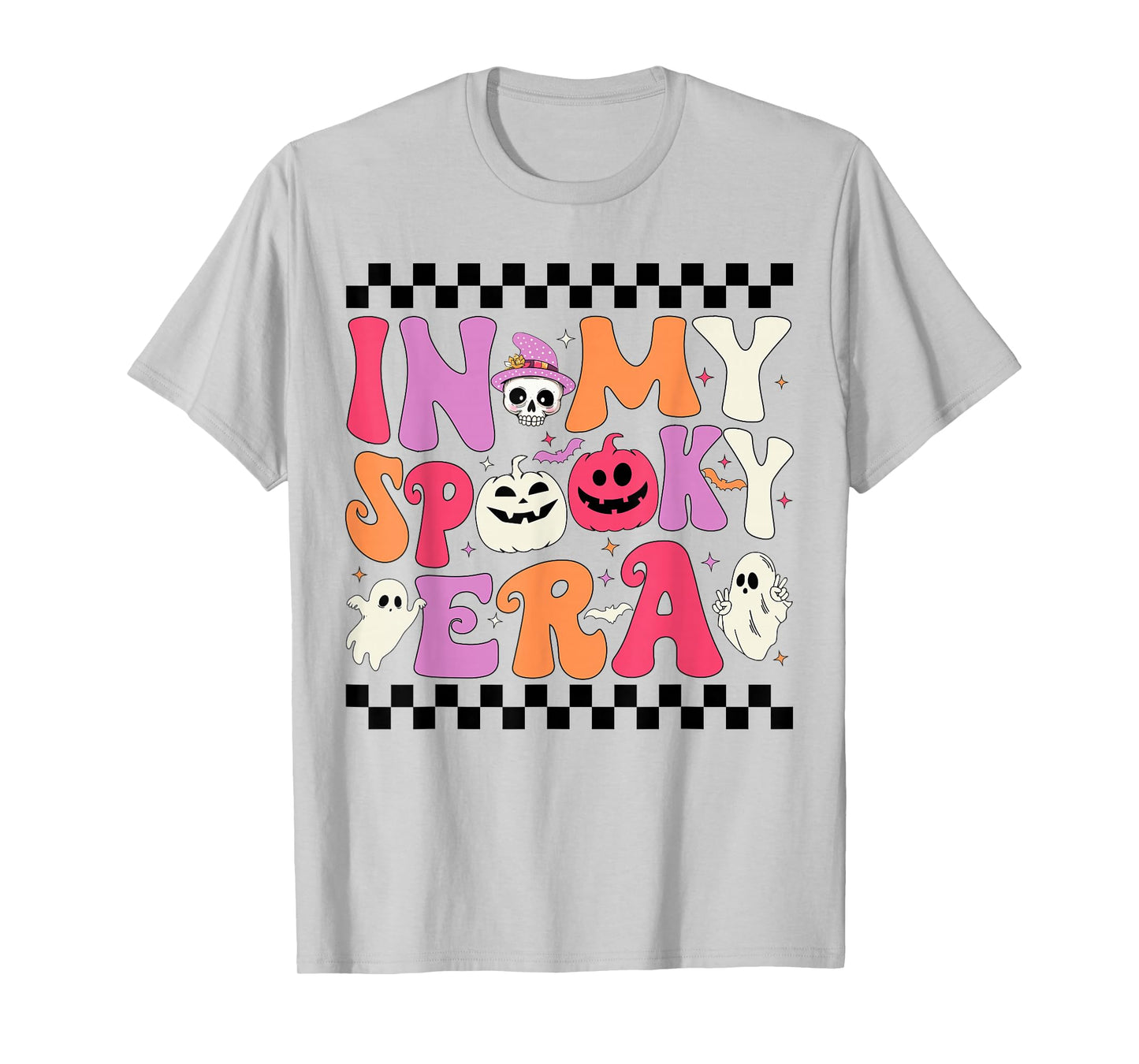 In My Spooky Era Halloween Ghost Groovy Hippie Halloween T-Shirt