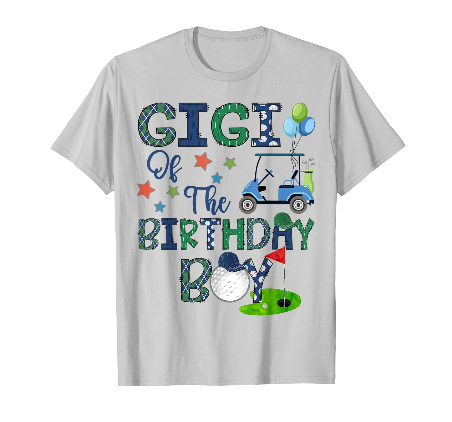 Gigi Of The Birthday Boy Hole In One Golf Lover T-Shirt