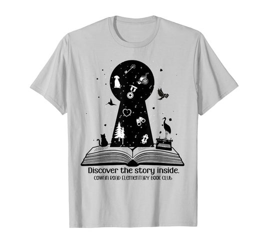 Cowan Road Elementary Book Club T-Shirt