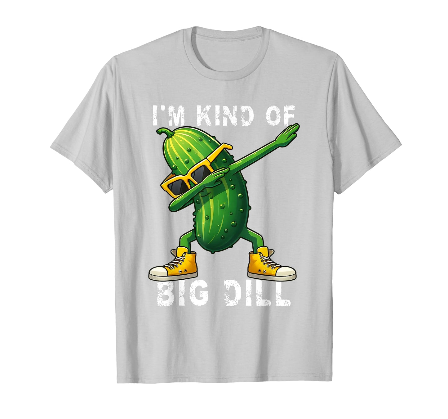 I’m Kind Of Big Dill Pickle Dabbing Halloween Cucumber T-Shirt