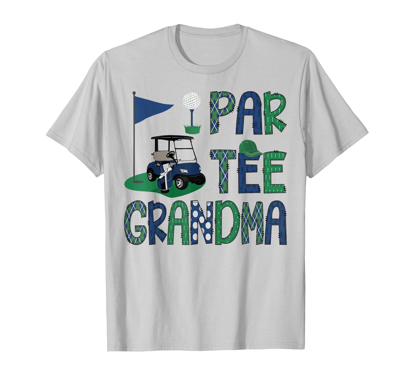 Par-Tee Grandma Golf Lover Birthday Party Family Matching T-Shirt