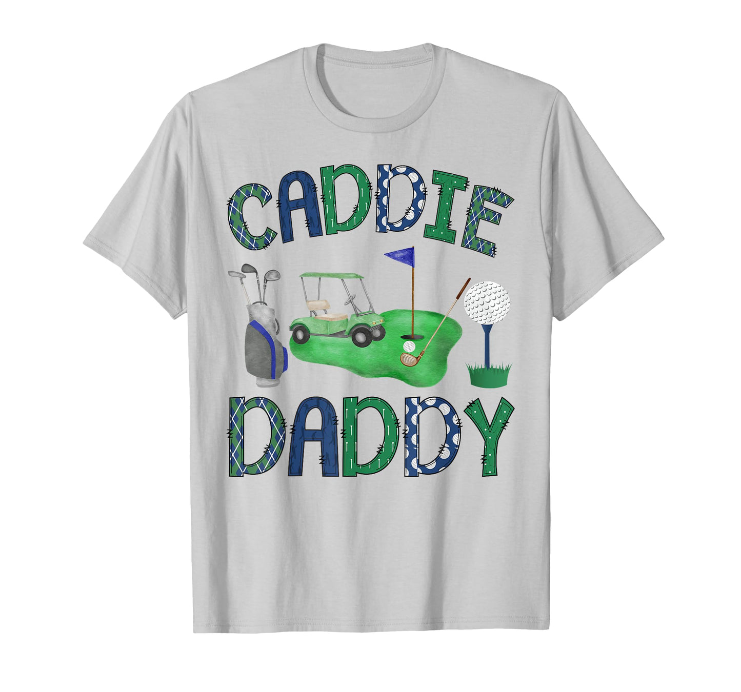 Caddie Daddy Hole in One Birthday Golf Lover Party T-Shirt