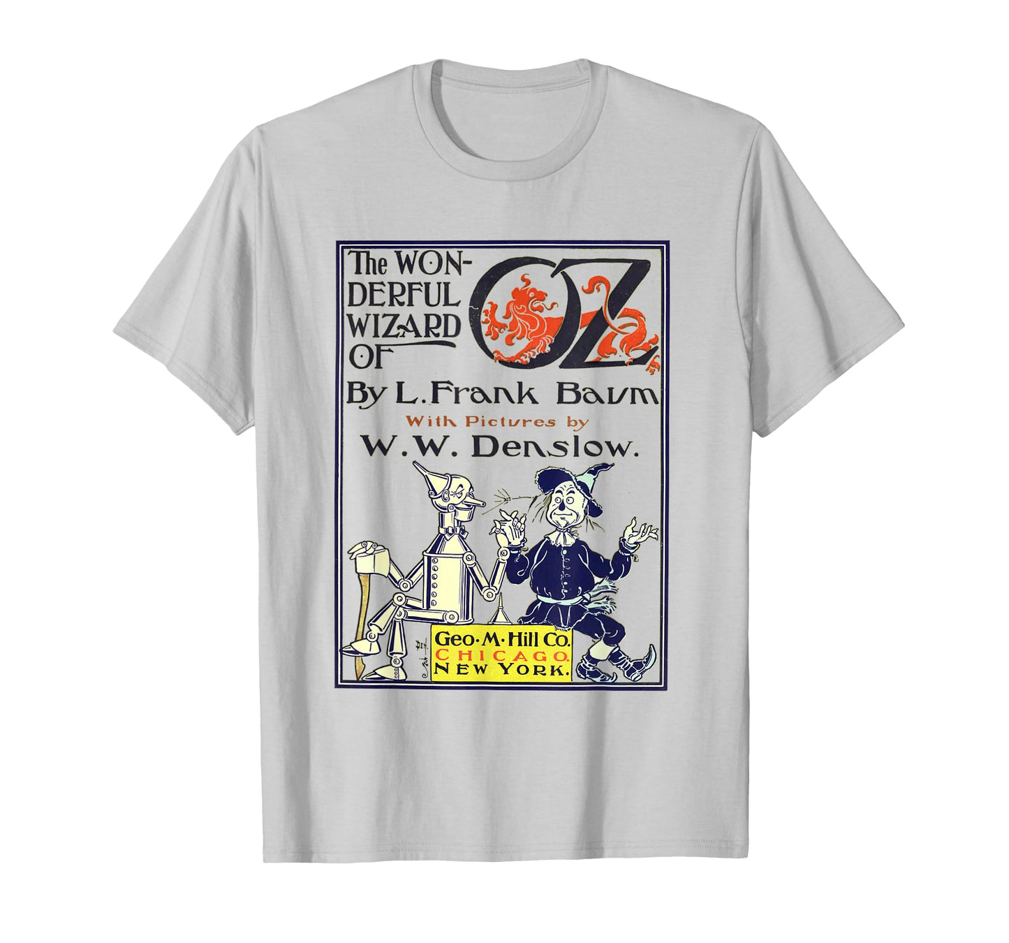 Classic Vintage Book Cover "The Wonderful Wizard of Oz" T-Shirt