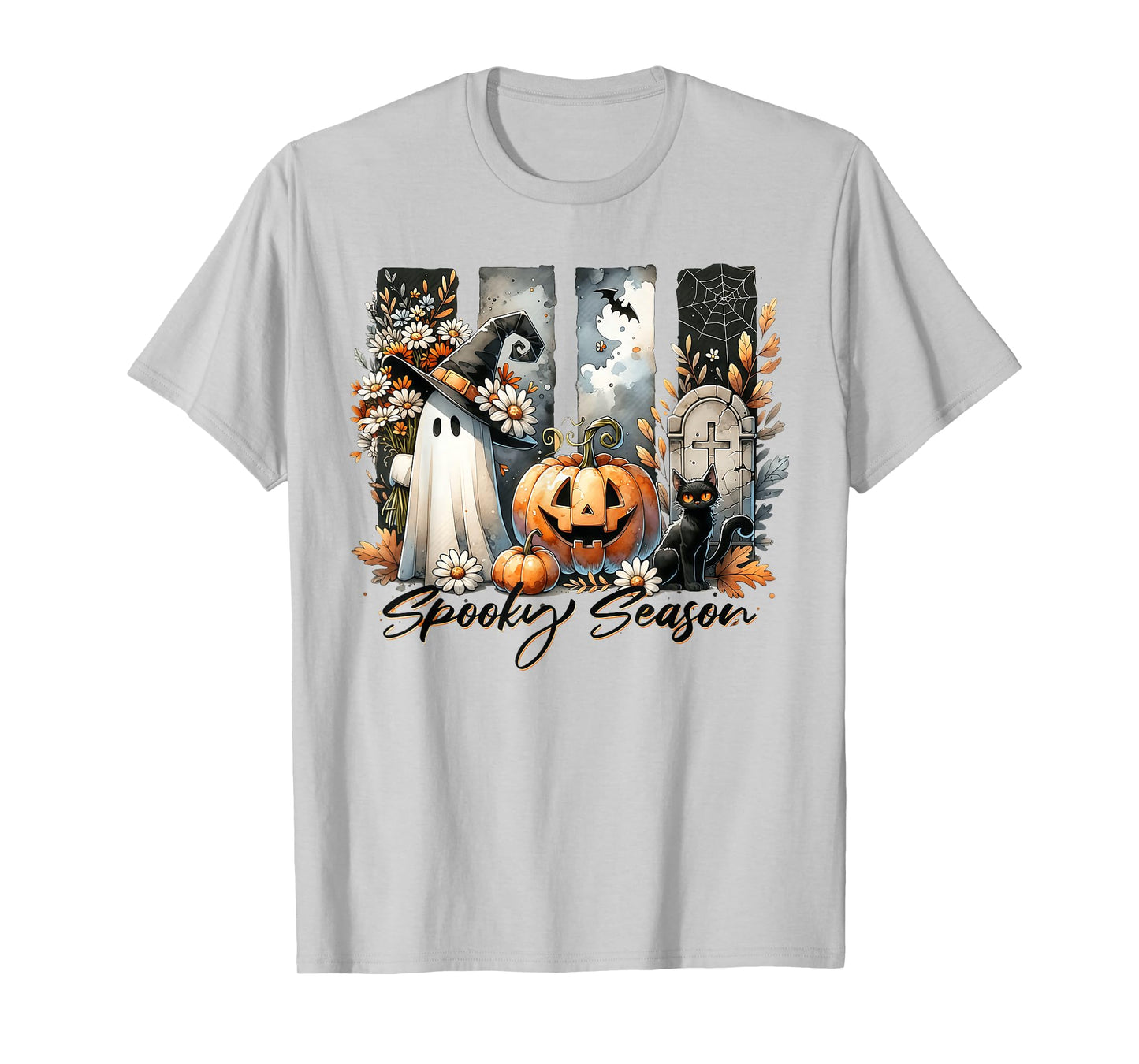 Vintage Halloween Horror Spooky Season T-Shirt