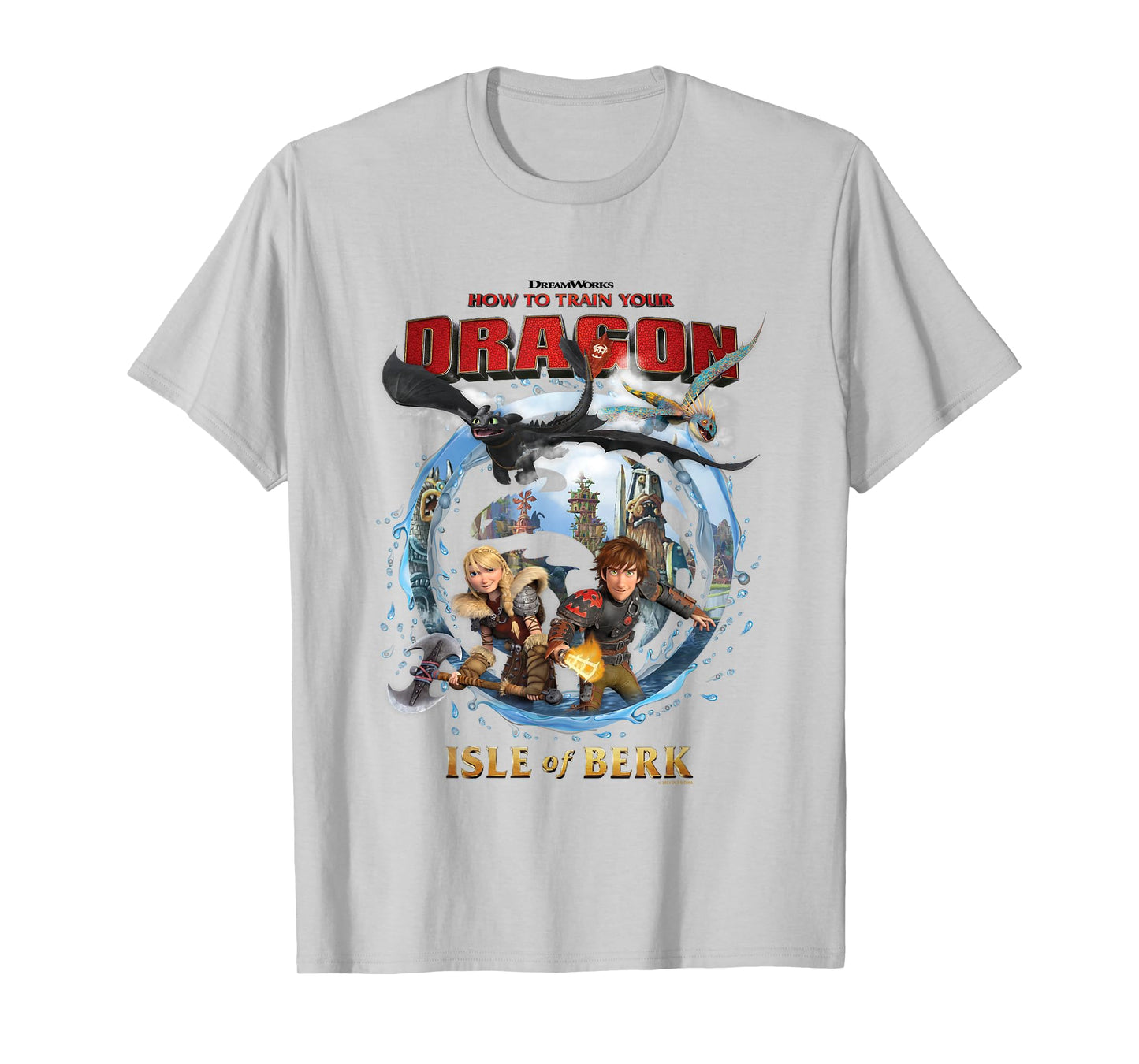Universal Epic Universe Isle of Berk Soaring Dragons Portal T-Shirt