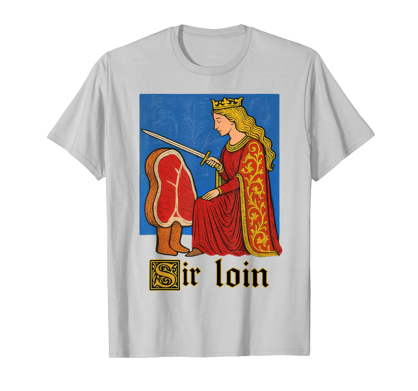Steak Joke Art T-Shirt