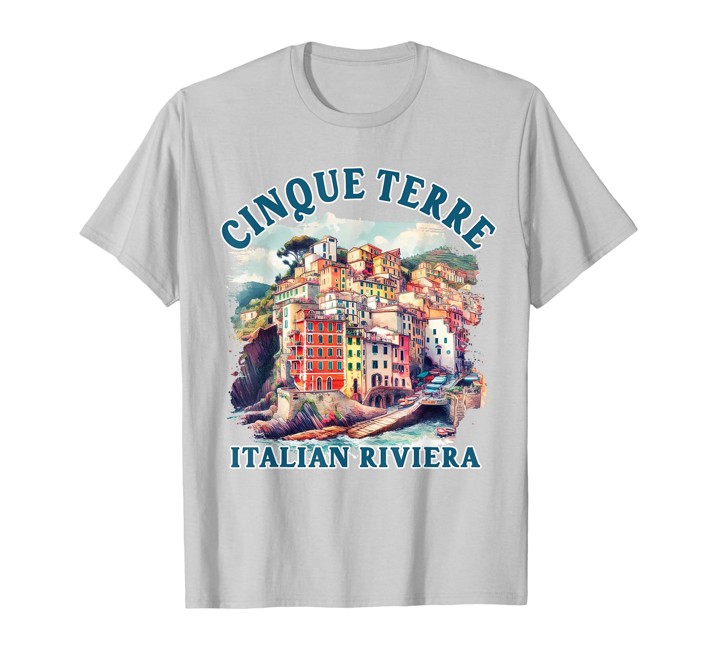 Cinque Terre Travel Italy Trip Cinque Terre Italian Riviera T-Shirt