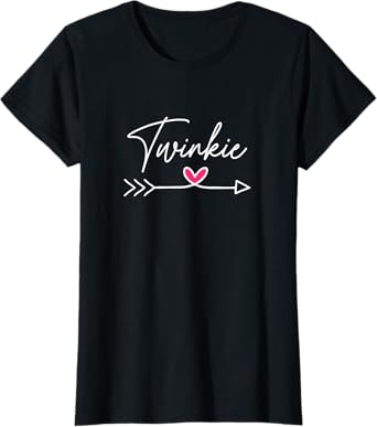 Funny Mothers Day Shirt Cute Pink Arrow Heart Twinkie T-Shirt