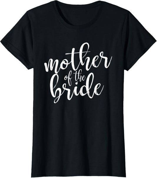 Mother Of The Bride Matching Wedding Party T-Shirt