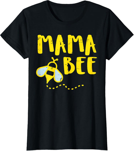 Mama Bee Family Matching Beekeeper Mom Mommy Women T-Shirt