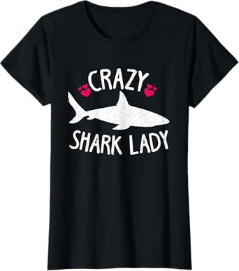 Shark Lady Week Of The Shark Wife Gift T-Shirt