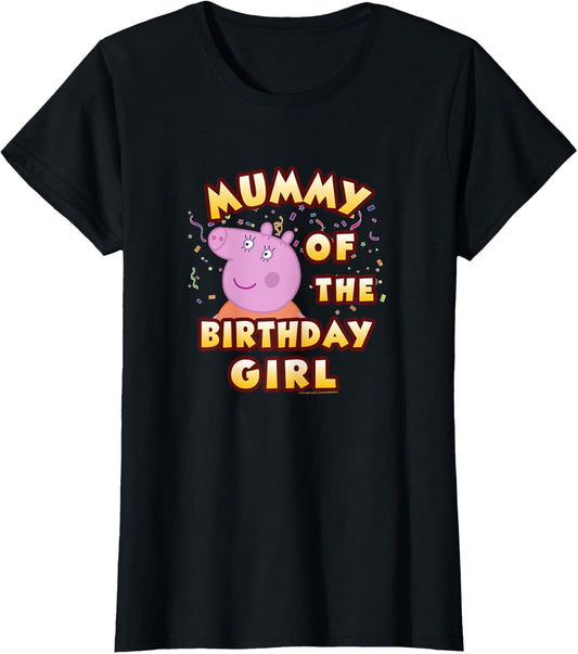 Peppa Pig Mummy Of The Birthday Girl T-Shirt