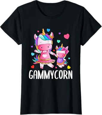 Cute Unicorn Gammycorn Gifts For Mother's Day Mom Gammy T-Shirt