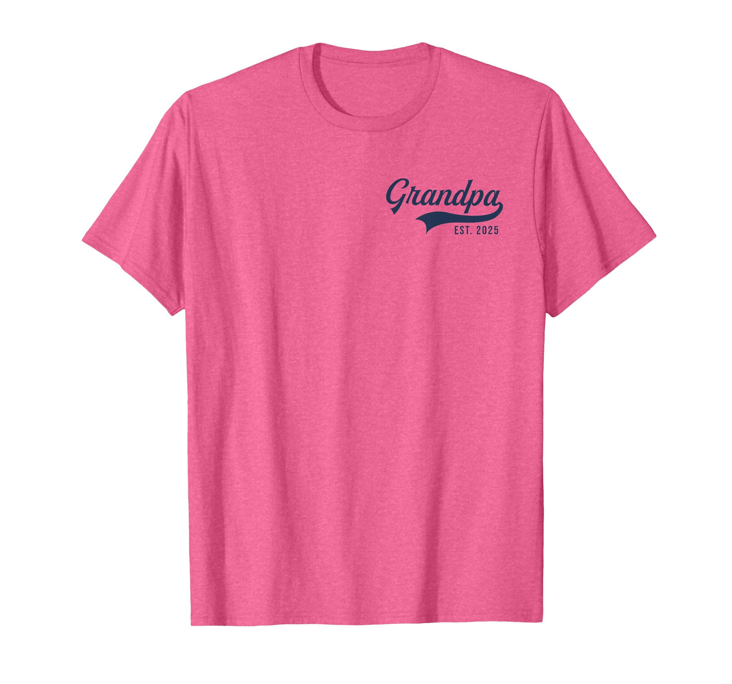 Grandpa Est 2025 Promoted To Grandpa 2025 New Grandpa T-Shirt