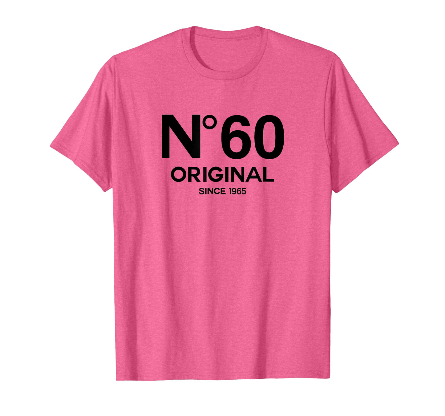 No 60 Original 60th Birthday Born in 1965 Fiftieth Retro T-Shirt