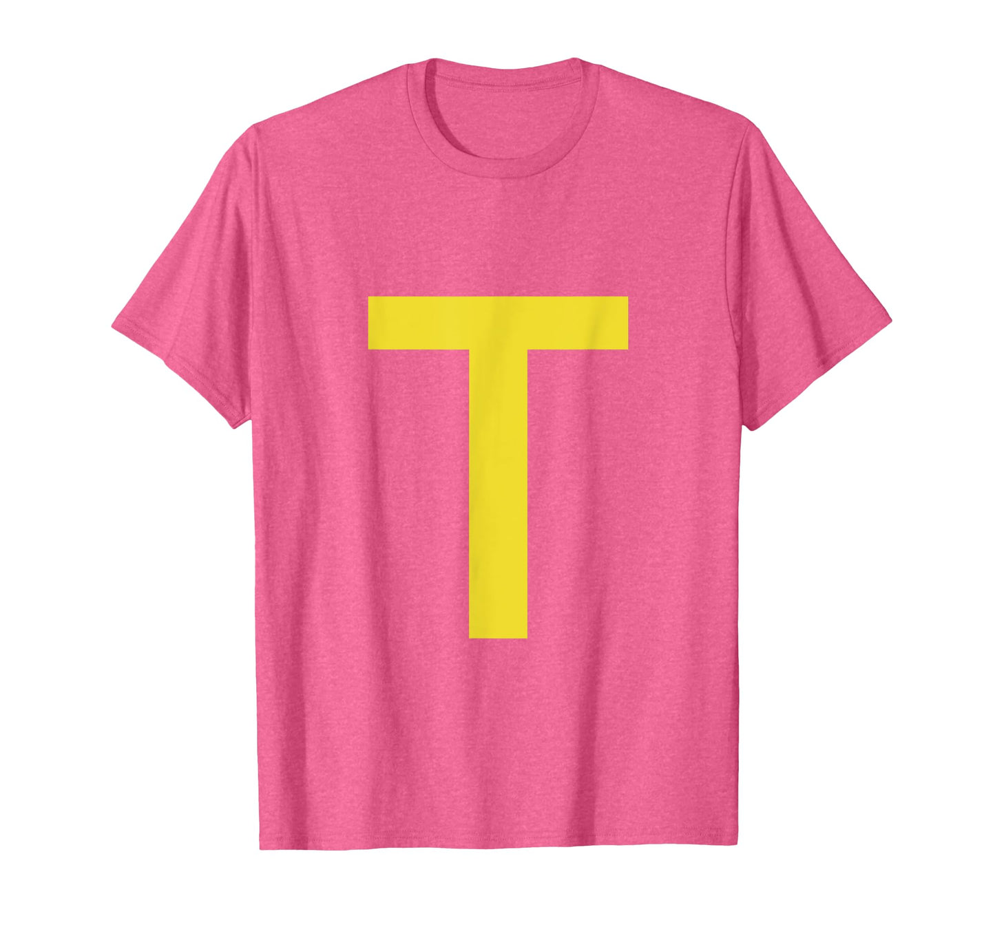 letter t funny chipmunk group matching halloween costume T-Shirt