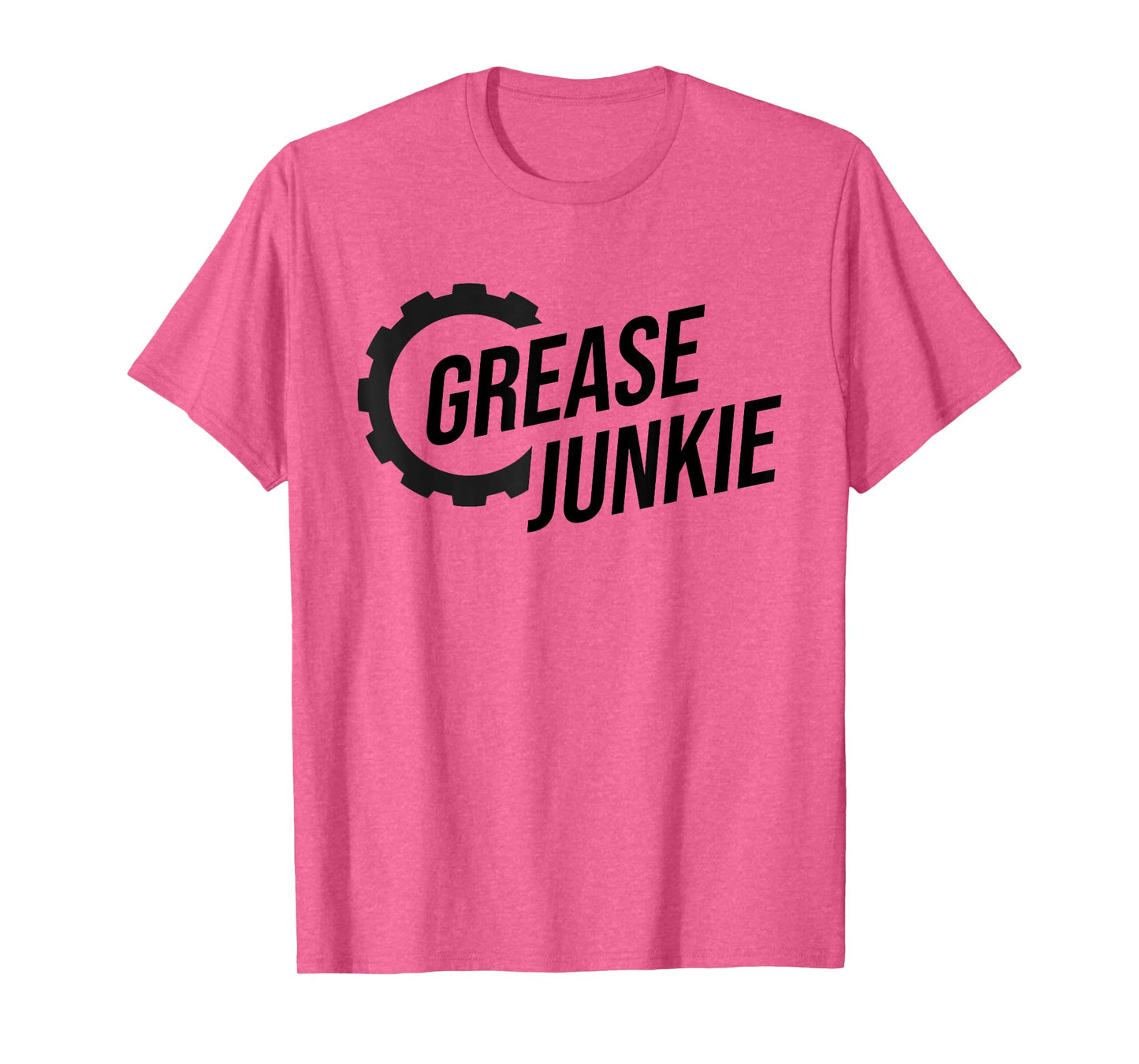 GREASE JUNKIE MONKEY MECHANIC TECH GARAGE REPAIR ENGINES T-Shirt