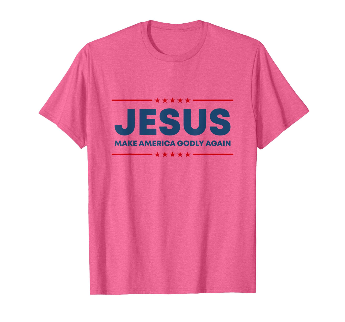 Jesus Make America Godly Again Christian US Patriot American T-Shirt