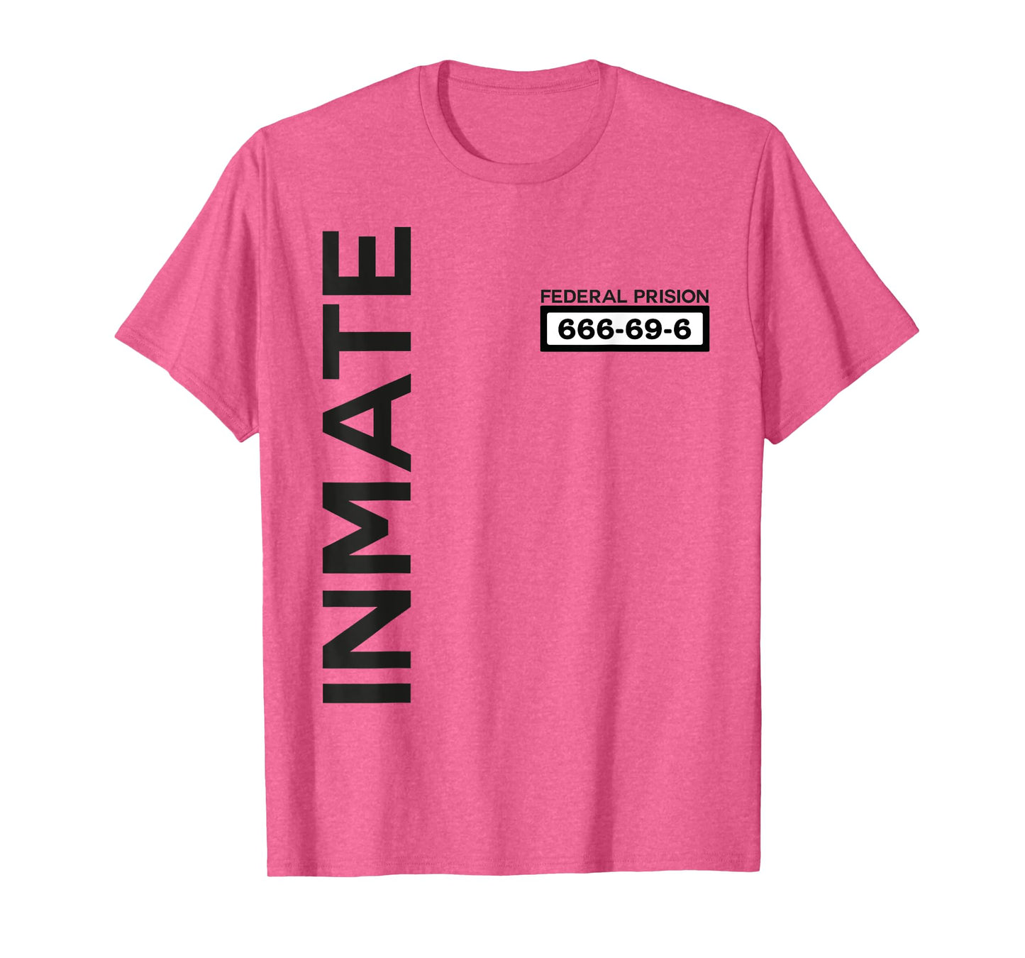 Inmate Halloween Prisoner Jail Costume Adults & Kids T-Shirt