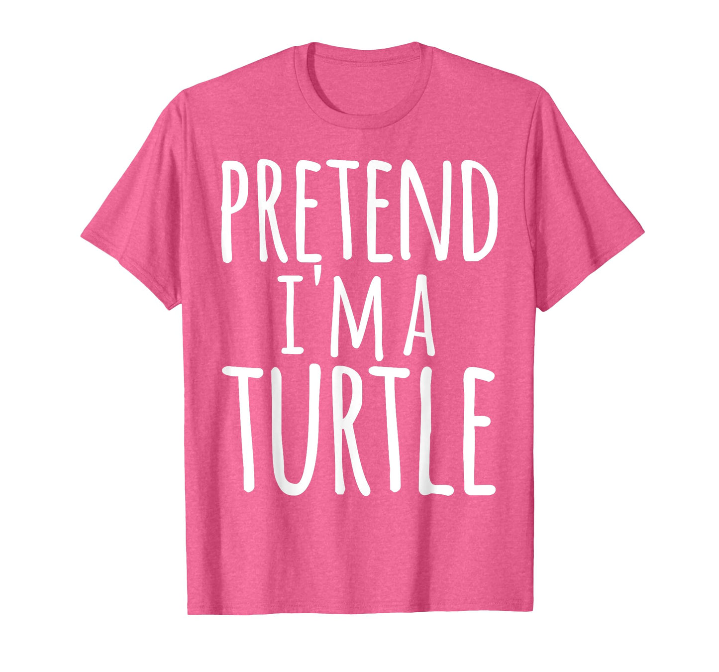 Funny Easy Lazy Halloween PRETEND I'M A TURTLE Costume T-Shirt