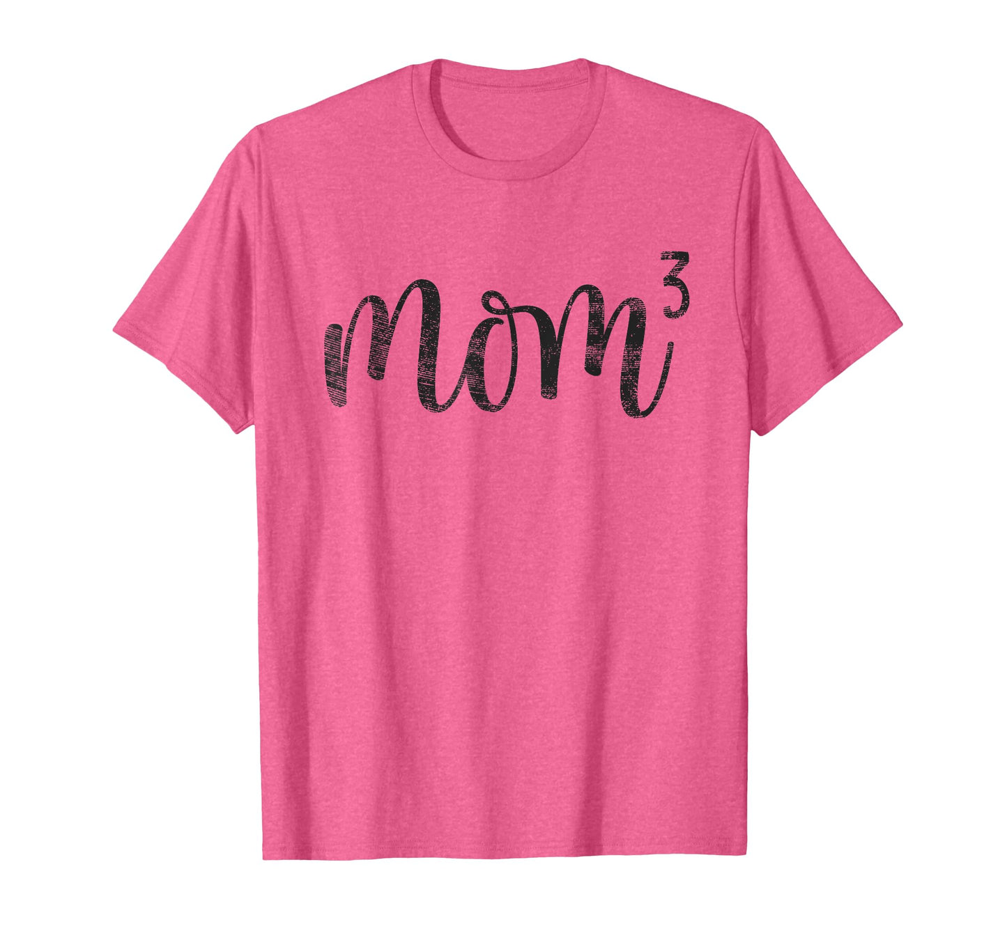 Mom3 Mom Cubed Mother of Three Mama of 3 Gifts Mothers Day T-Shirt