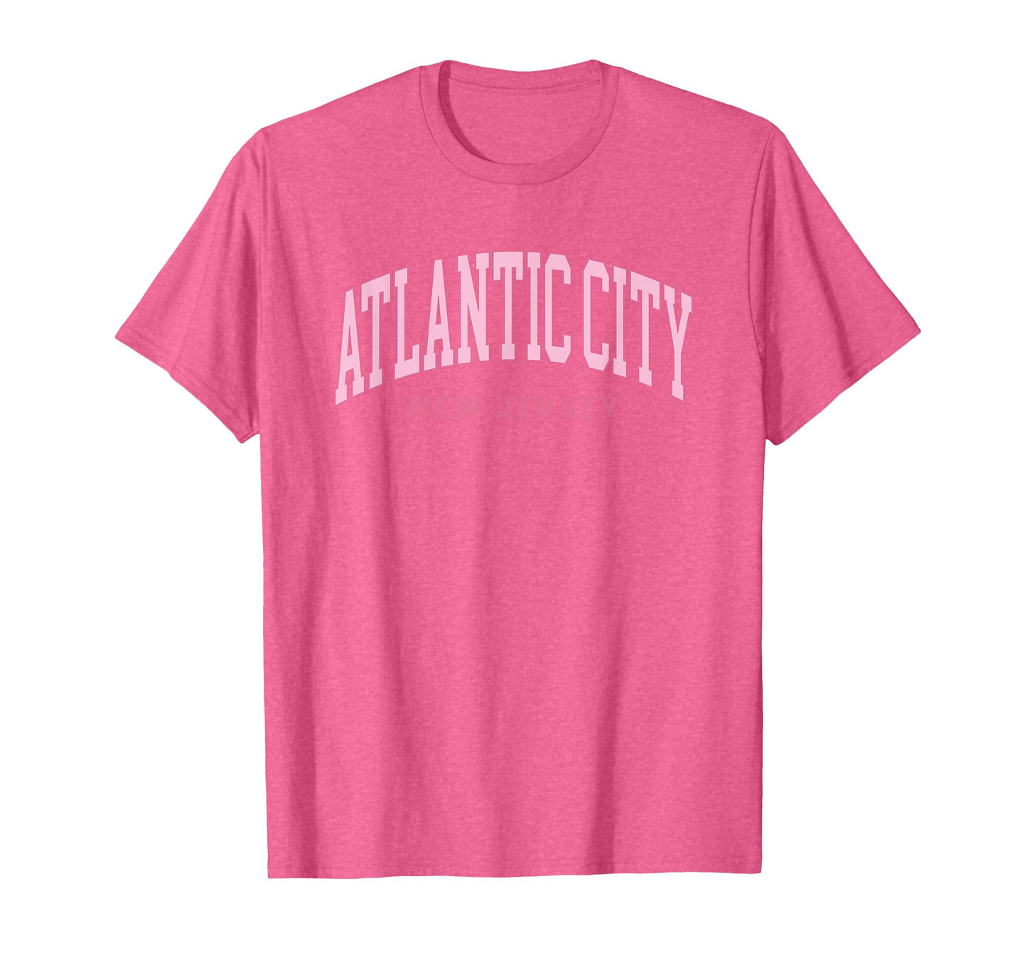 Atlantic City New Jersey Retro Preppy Throwback Womens Girls T-Shirt