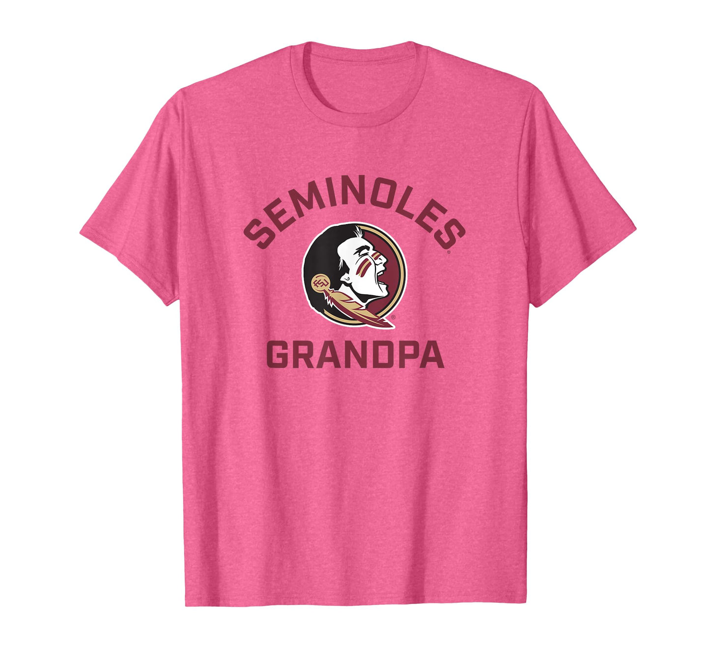 Florida State University FSU Seminoles Arched Grandpa T-Shirt