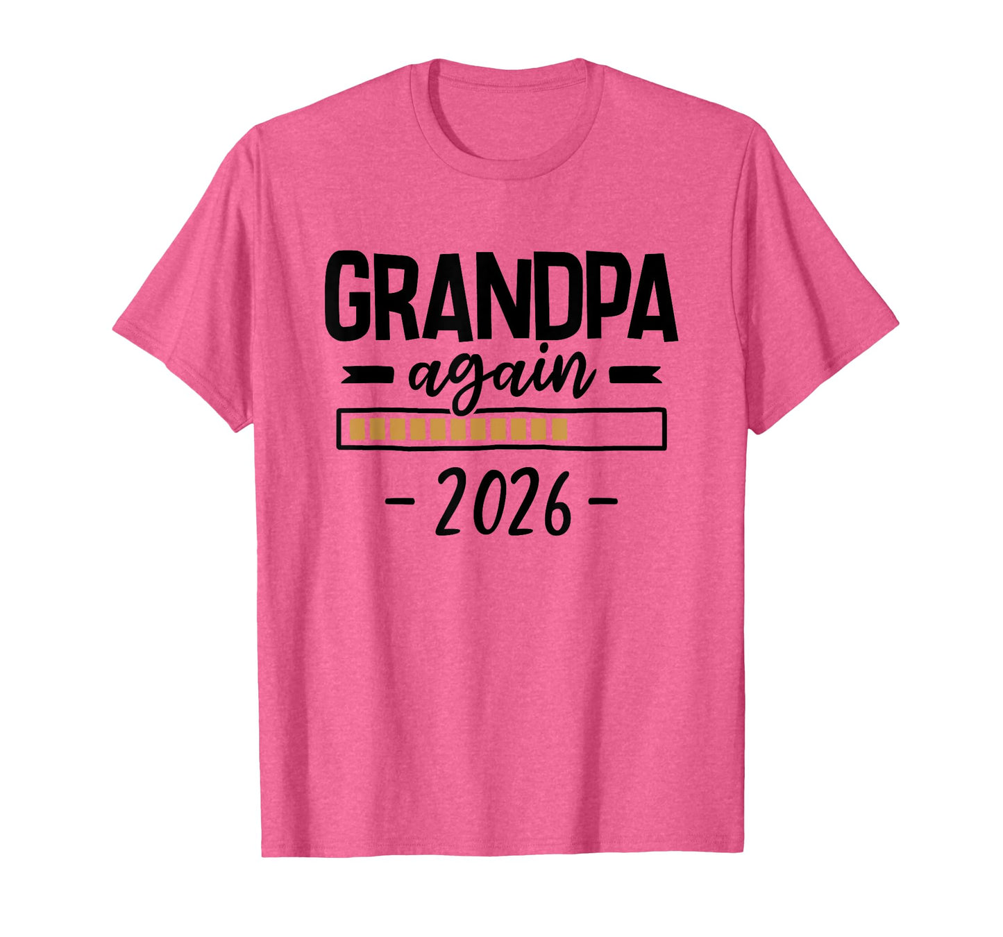 2nd Grandbaby Pregnancy Announcement - Grandpa Again 2026 T-Shirt