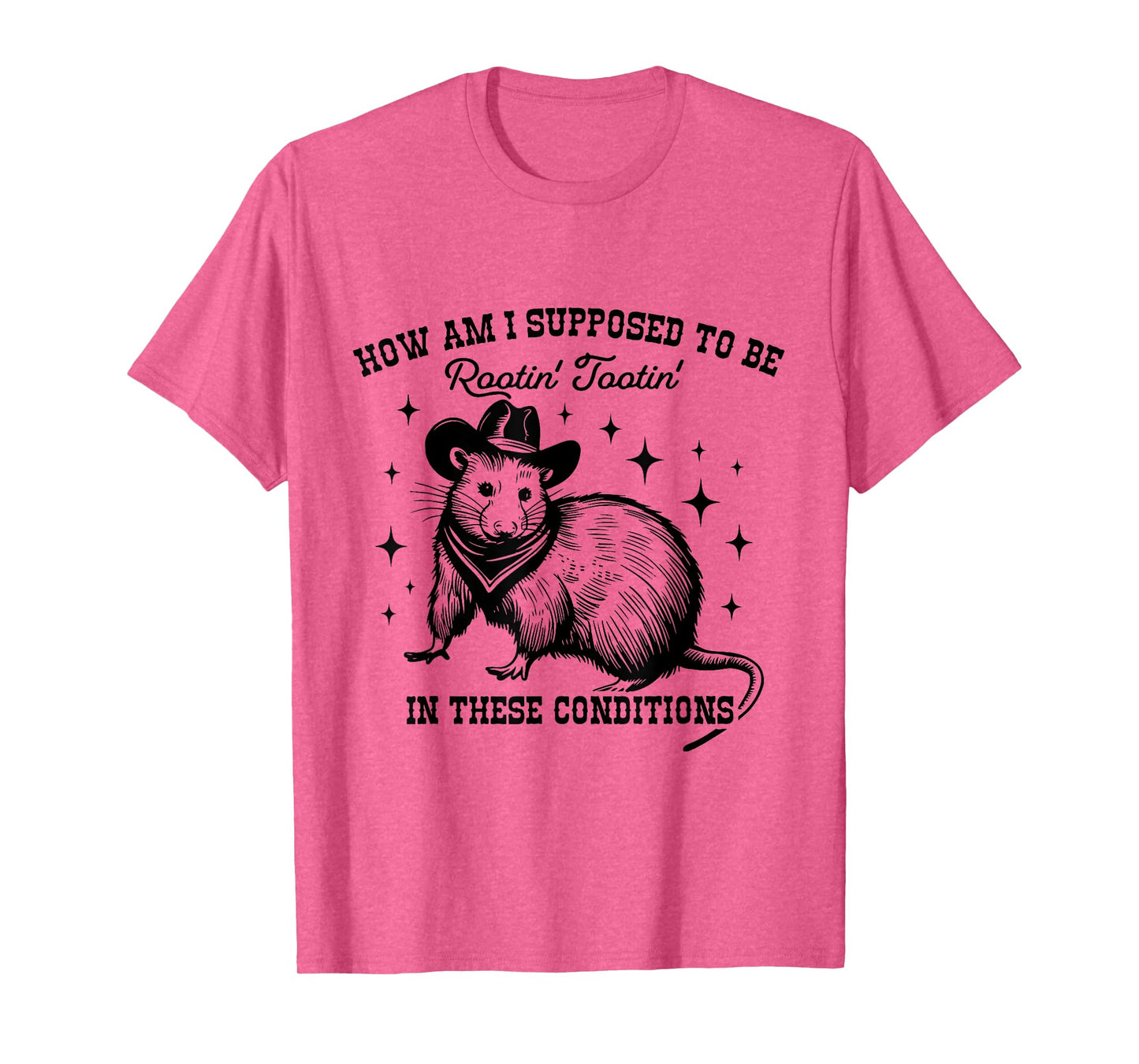 How Am I Supposed to be Rootin' Tootin' In These Conditions T-Shirt