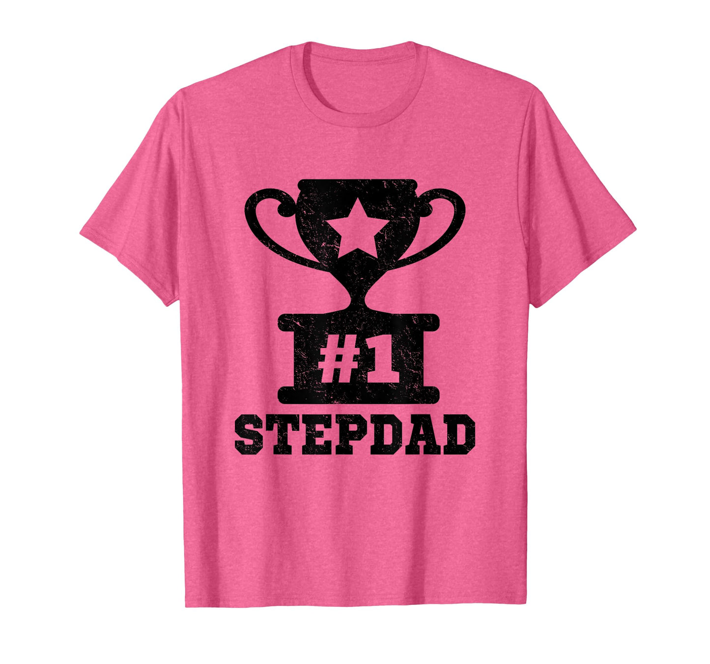 #1 Stepdad Number One Stepdad Stepfather Funny Father's Day T-Shirt