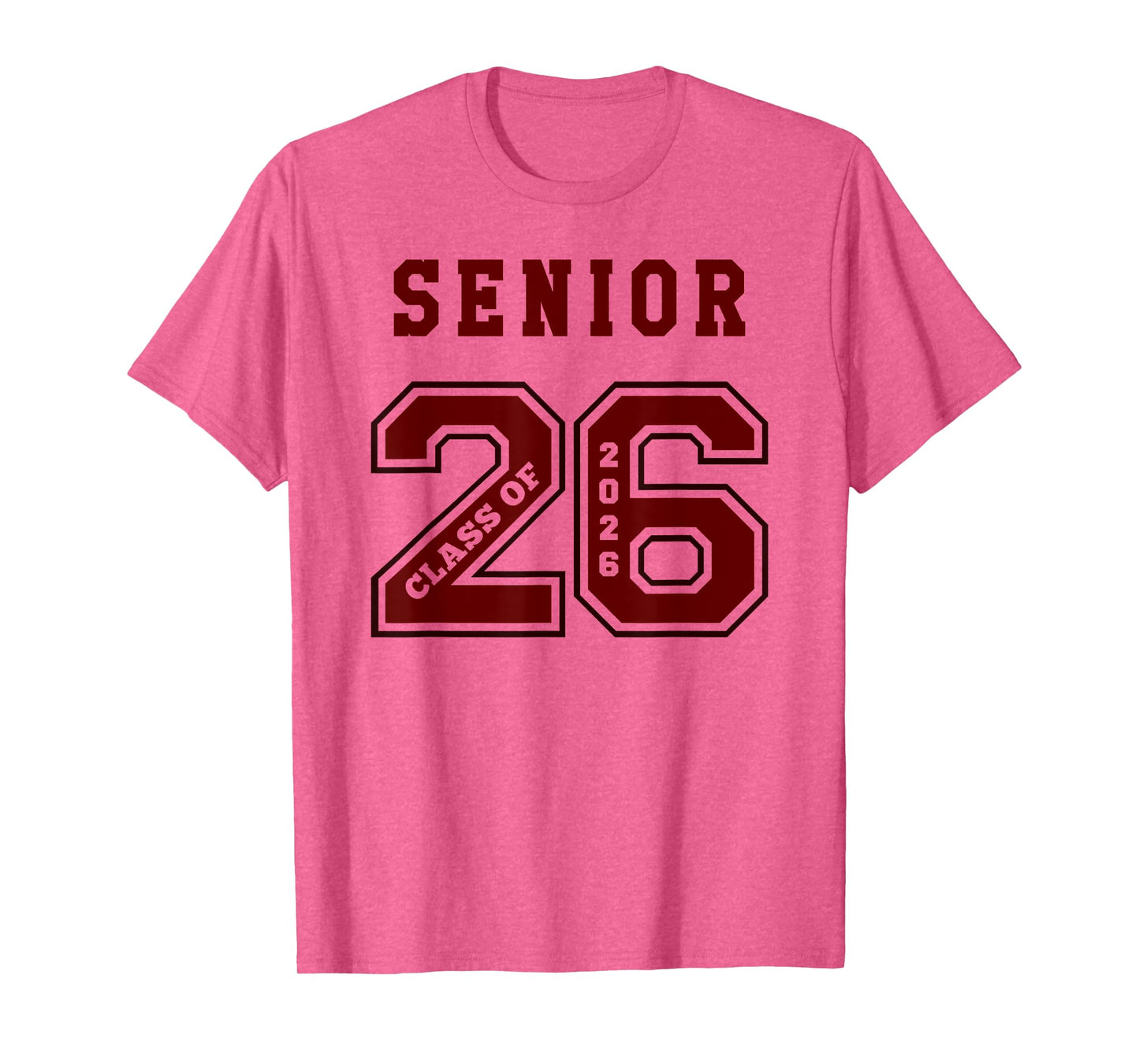 SENIOR CLASS OF 2026 - MAROON CLASS OF 26 SENIOR SWAG 4W T-Shirt