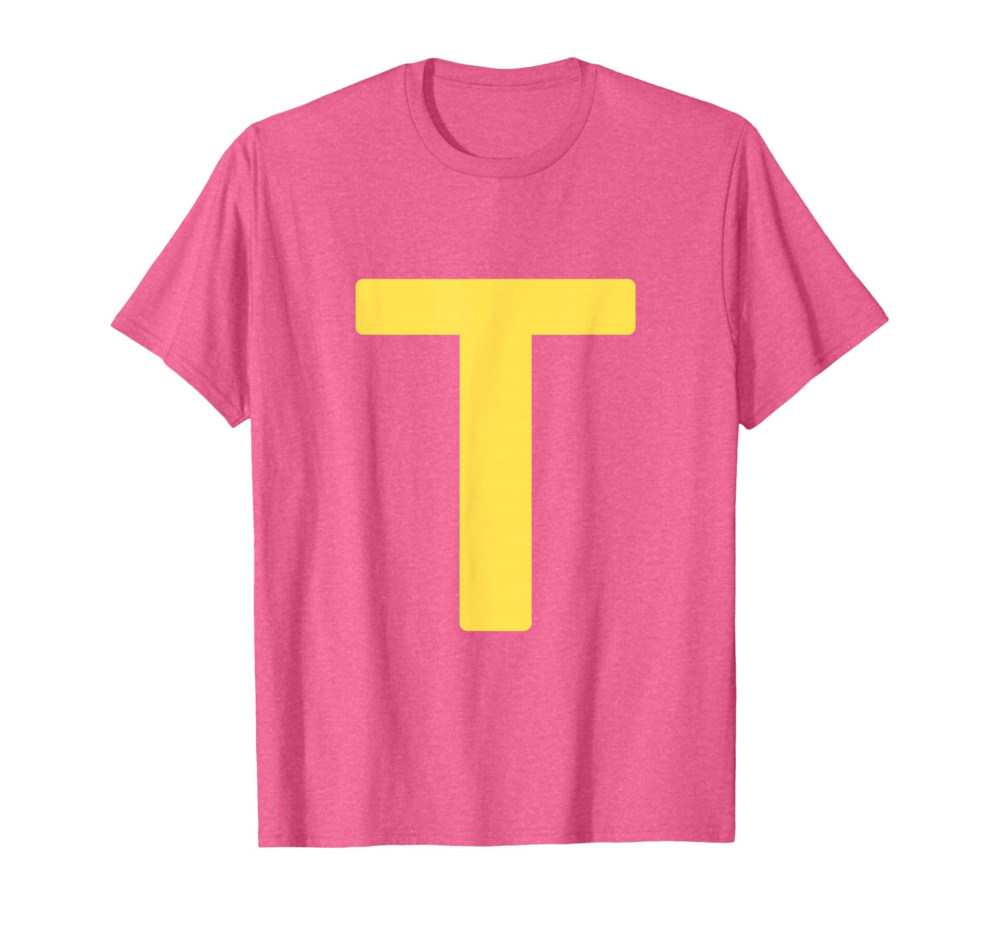 Letter T Funny Group Matching Halloween Costume T-Shirt