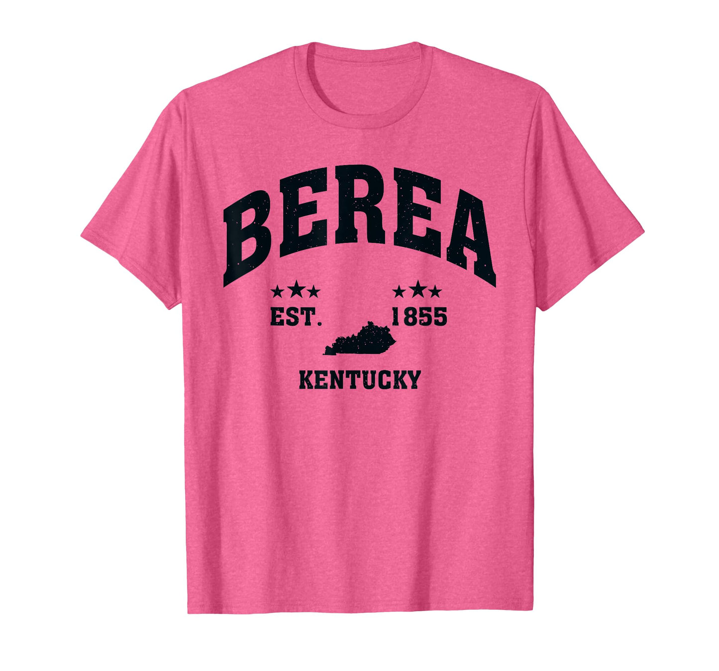 Vintage Berea Kentucky KY Throwback Athletic Sport T-Shirt