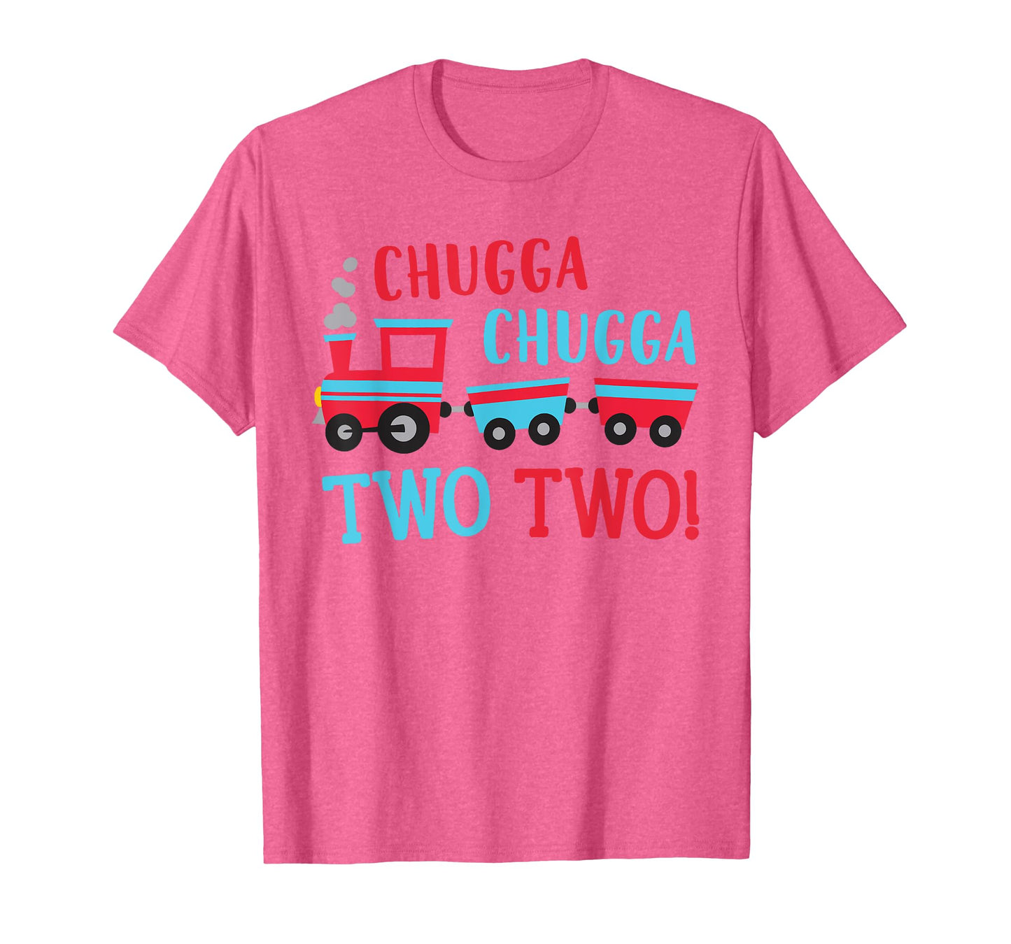 Chugga Chugga Two Two 2nd Birthday Boy Train Toys Theme T-Shirt