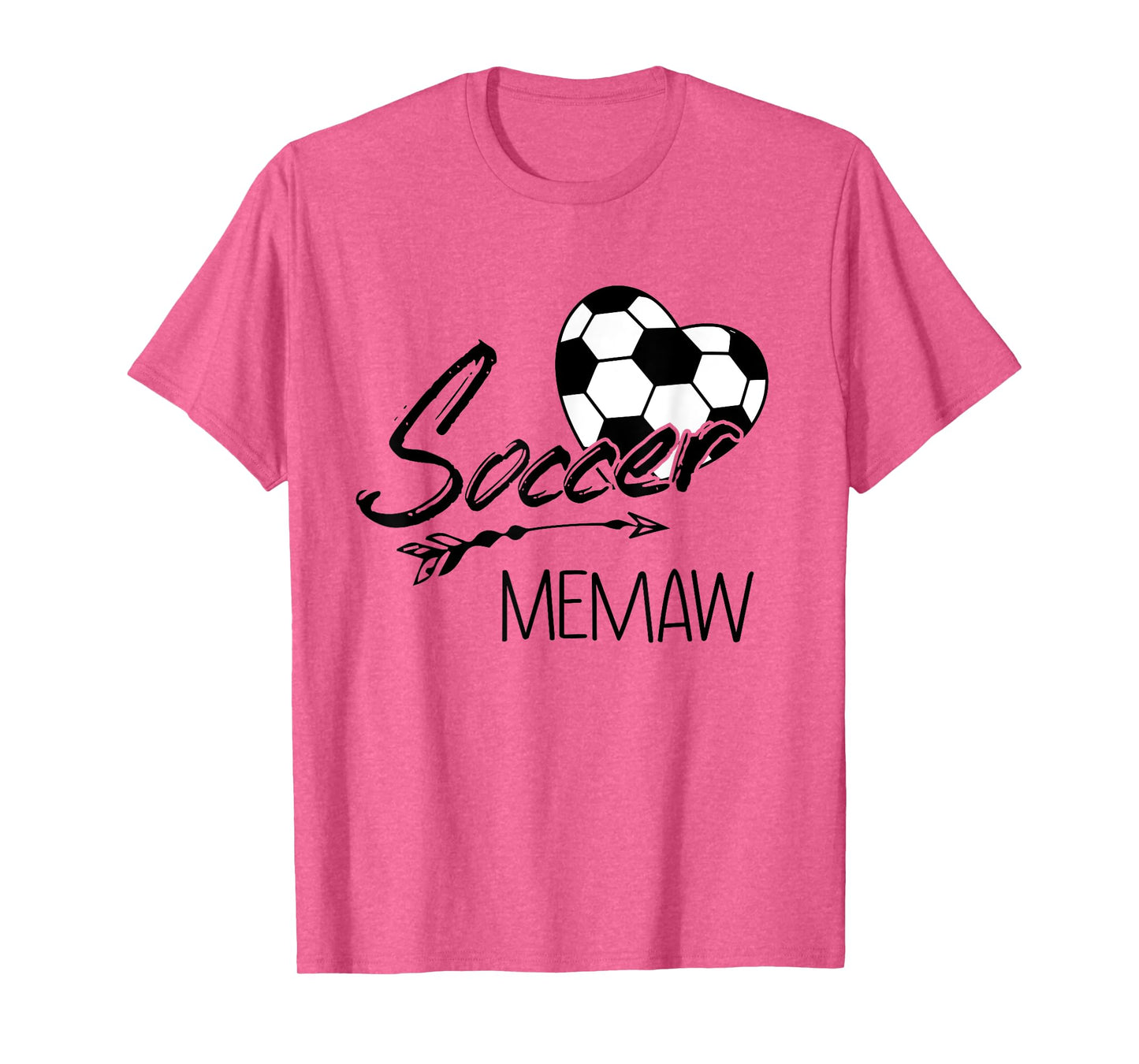 Soccer Memaw Womens Grandma Gift T-Shirt