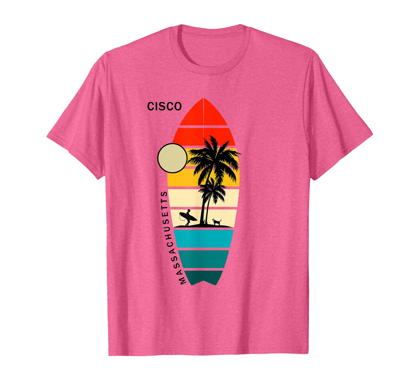 Retro Massachusetts Cisco Surfboarders Surfers T-Shirt