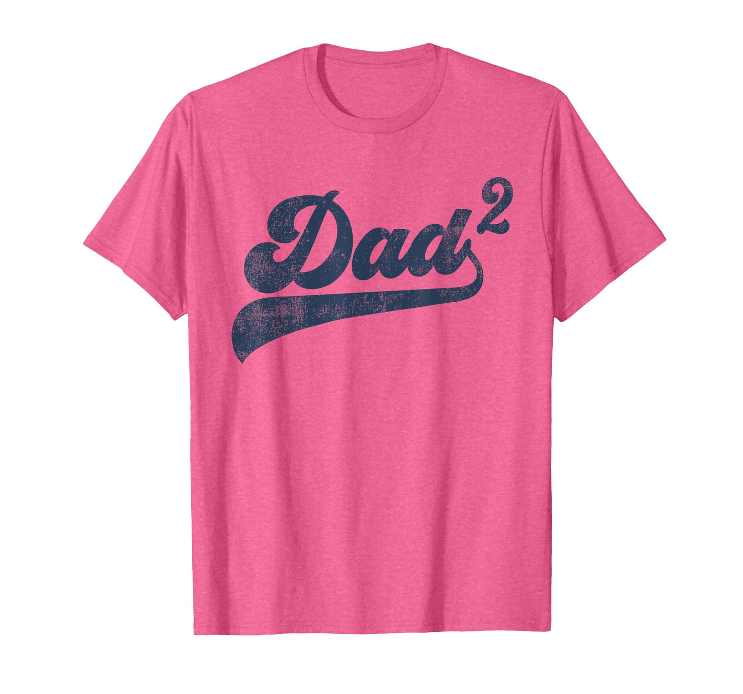 Dad2 Dad Squared Gifts Father Of Two Daddy 2 Second Time Dad T-Shirt
