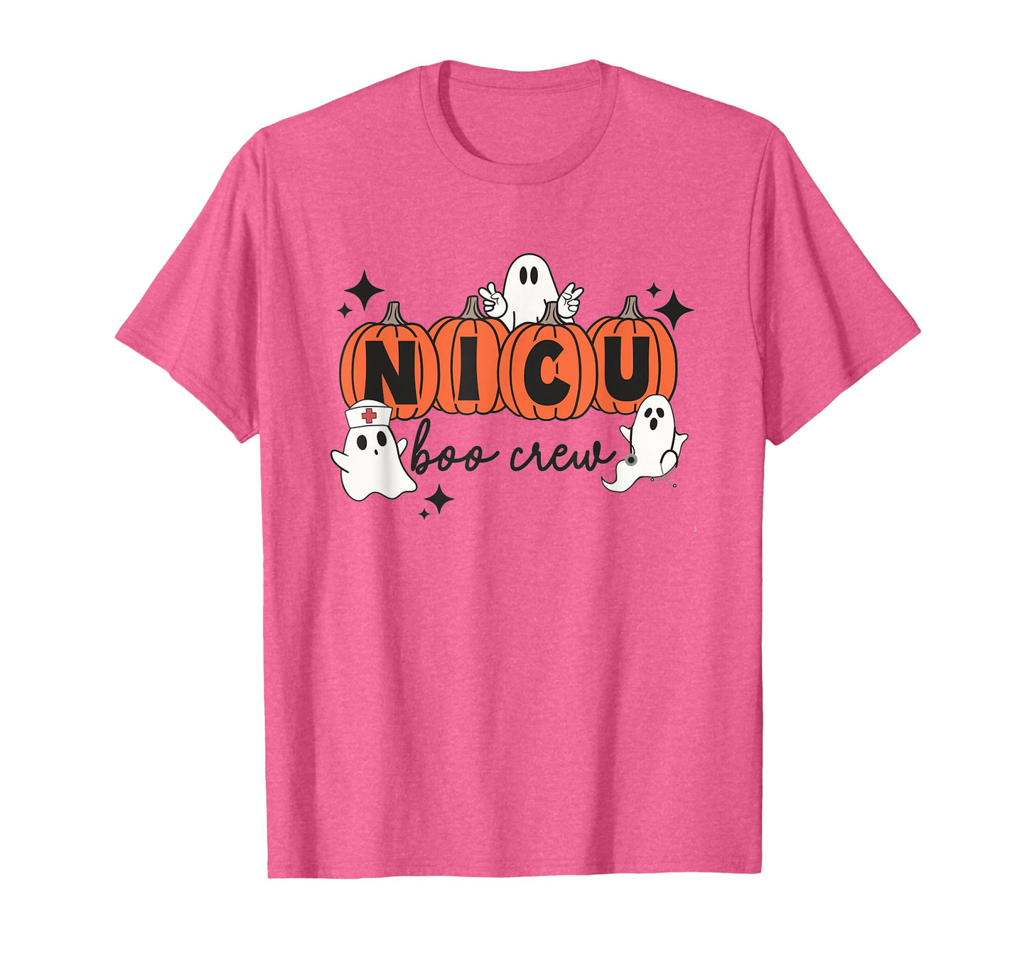 Halloween NICU Boo Crew NICU Nurse Squad Hospital Party T-Shirt