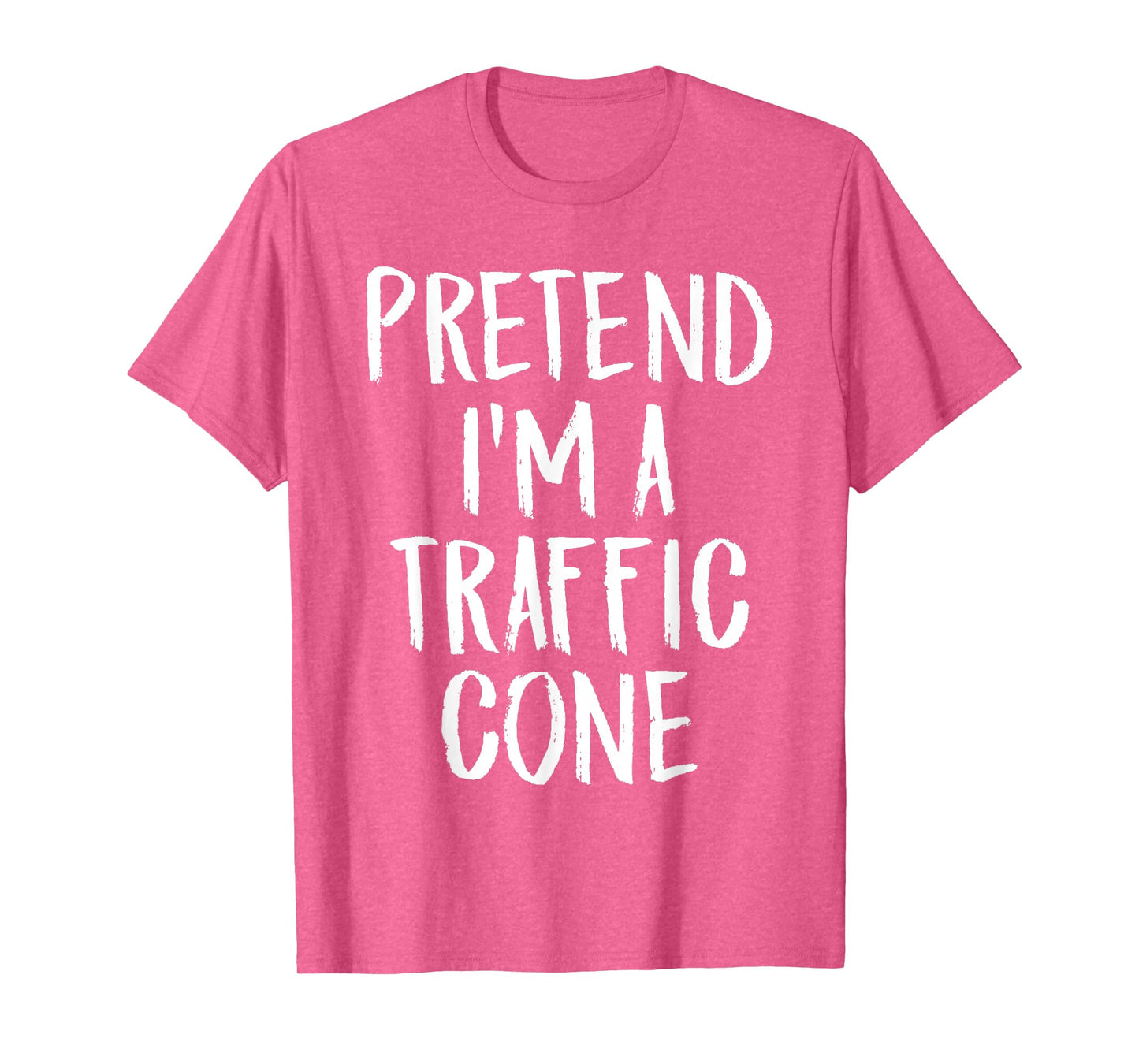 Pretend I'm A Traffic Cone Family Halloween Party Costume T-Shirt