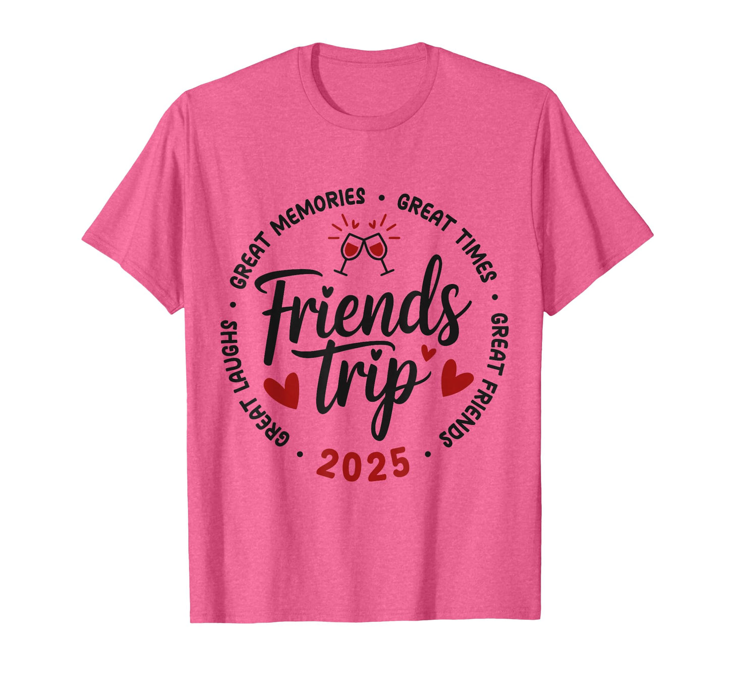 Trip Vacation 2025 Friends Matching Group T-Shirt