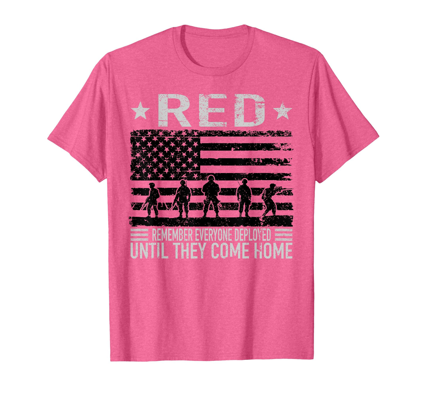 Remember Everyone Deployed RED Friday Military T-Shirt