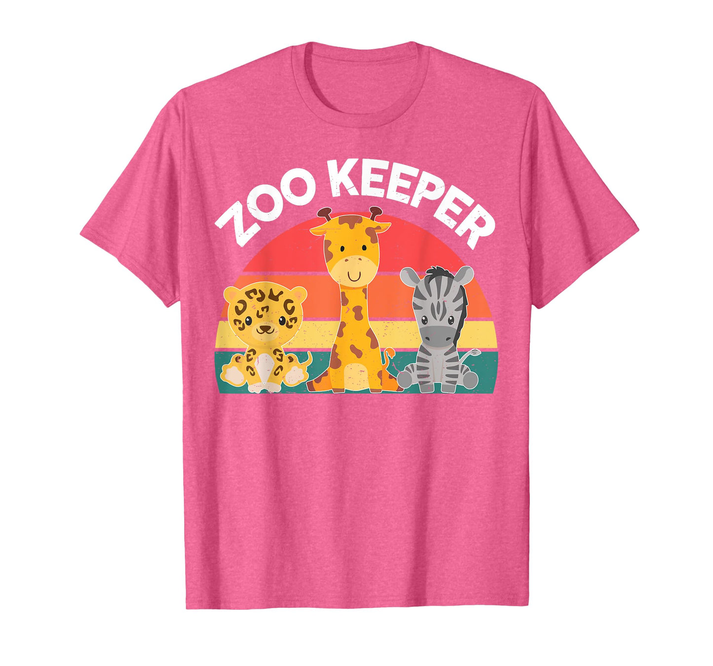 Women Zoo Crew-Shirt Toddler Boys Girl Kids Zoo Keeper Adult T-Shirt