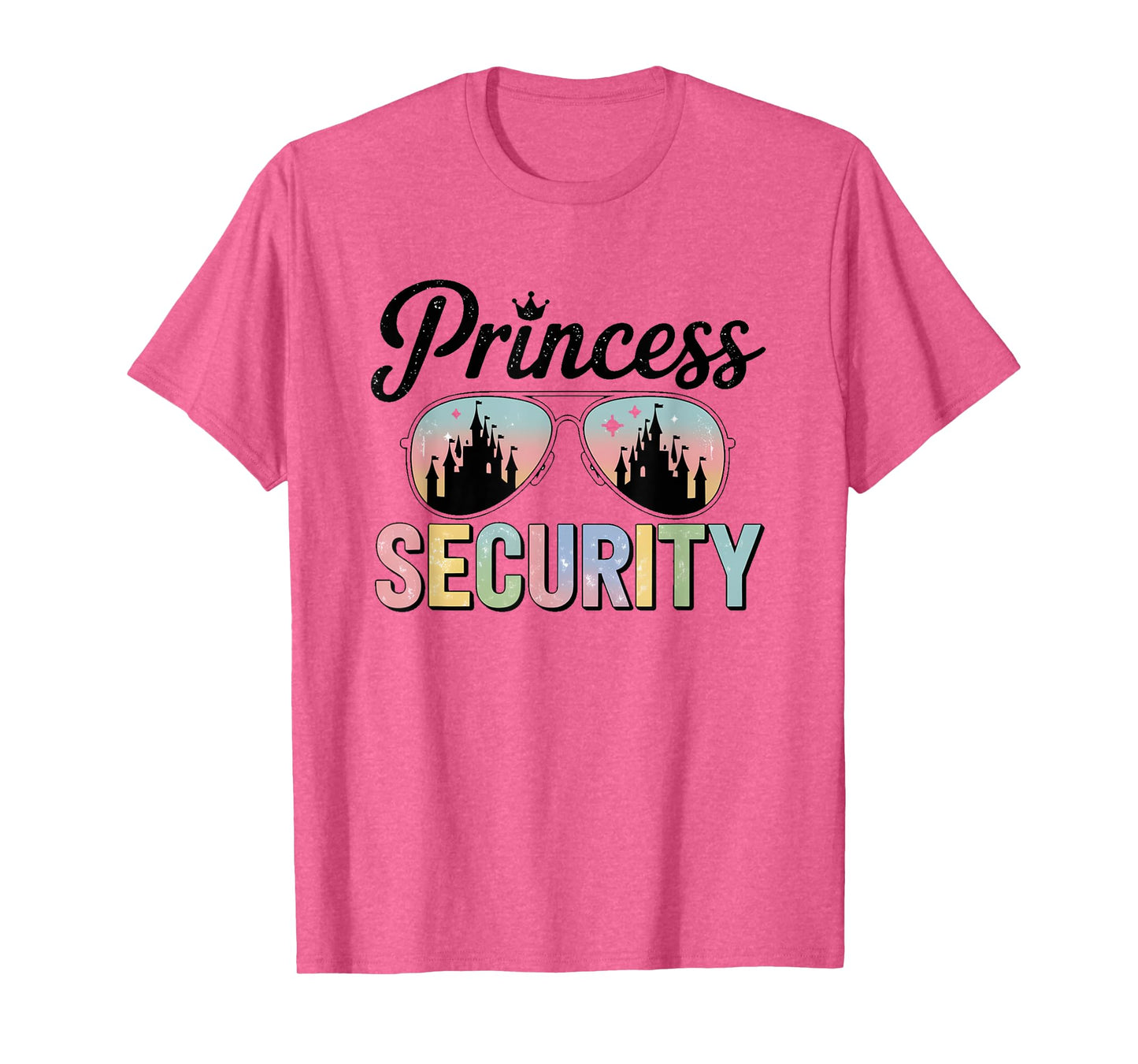 Vintage Princess Security Protection Matching Family Boys T-Shirt