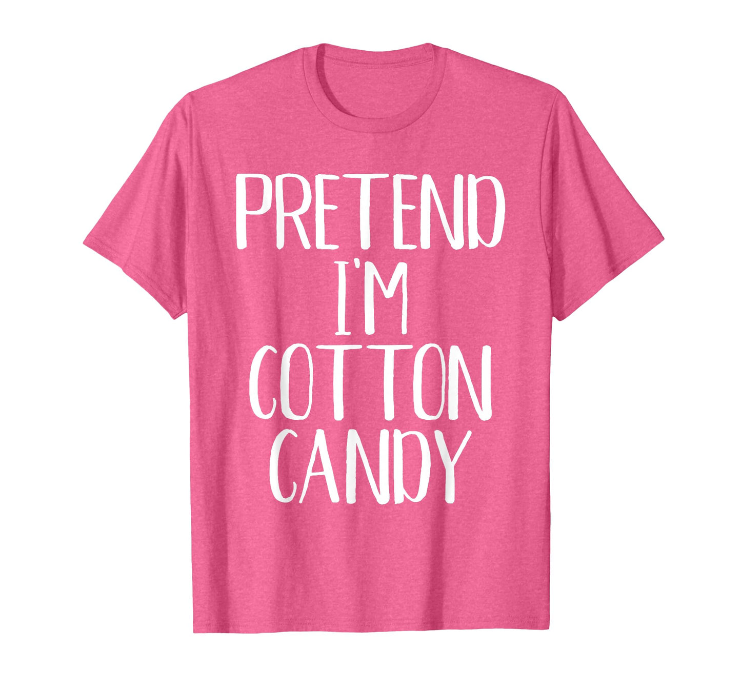 Pretend I'm Cotton Candy Costume Family Idea Halloween Party T-Shirt