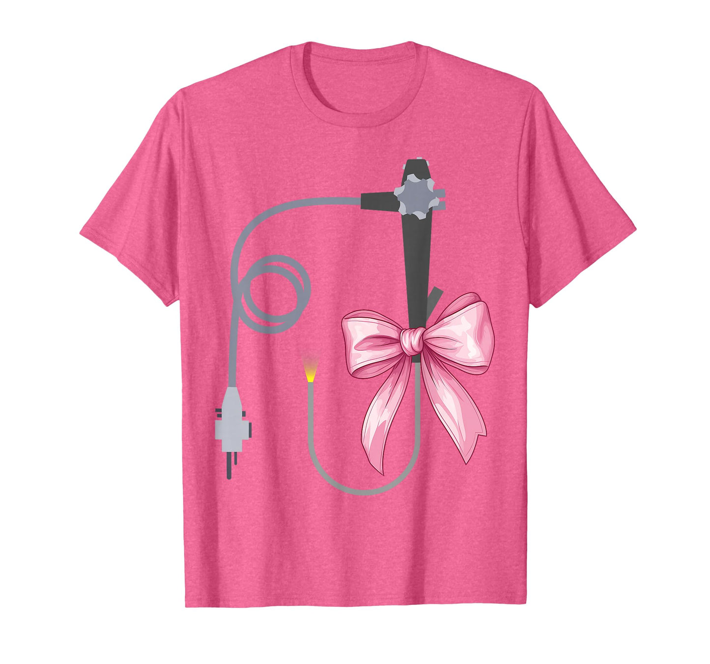 Coquette Bow Endoscopy Nurse Gastroenterology ENDO Tech T-Shirt