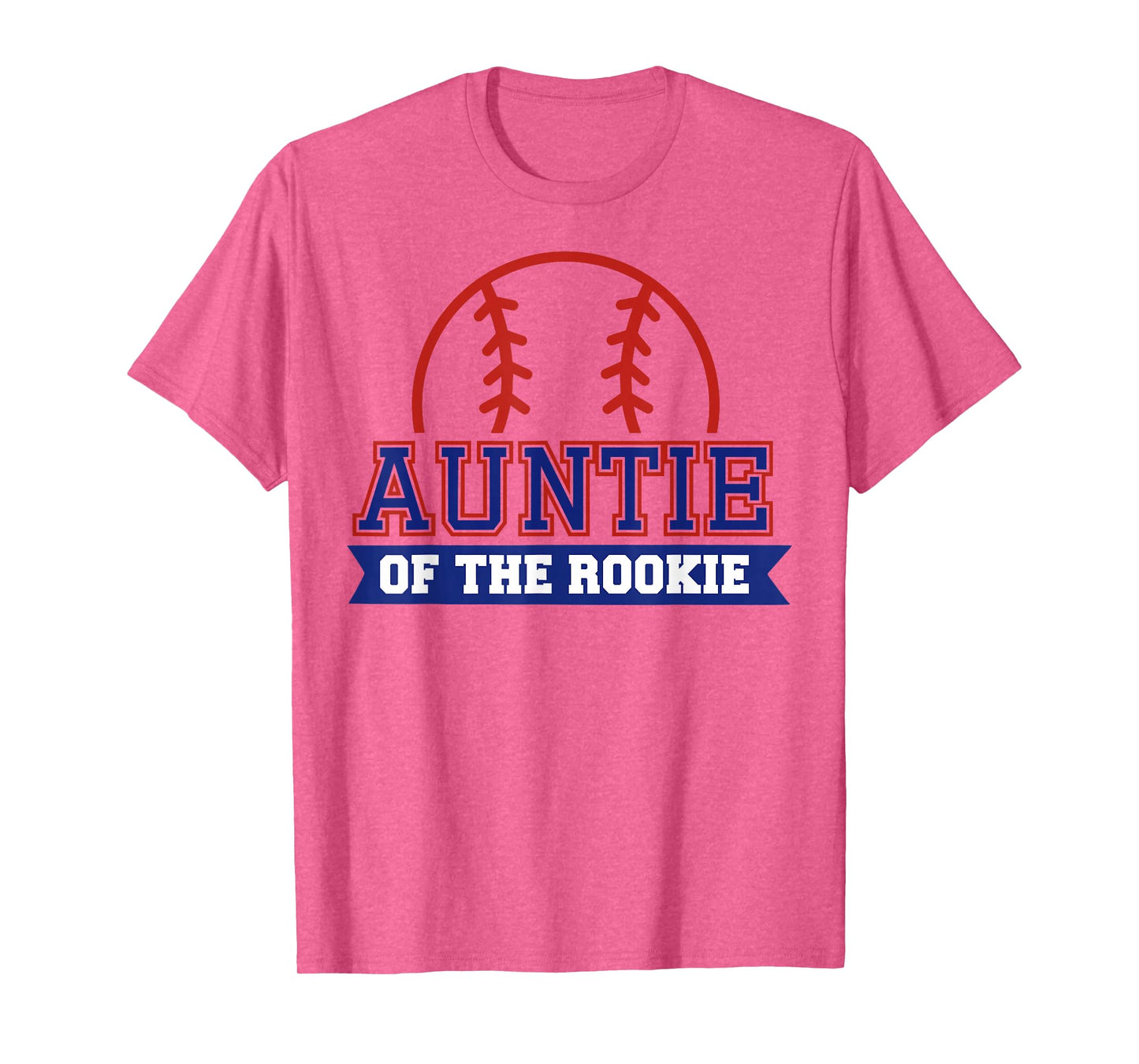 Auntie of Rookie 1st Birthday Baseball Theme Matching Party T-Shirt