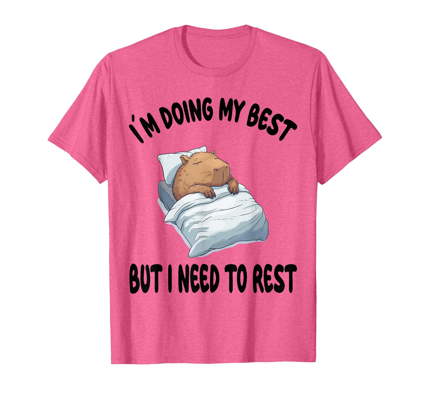 Capybara Official Sleepshirt Pajamas Nightgown T-Shirt