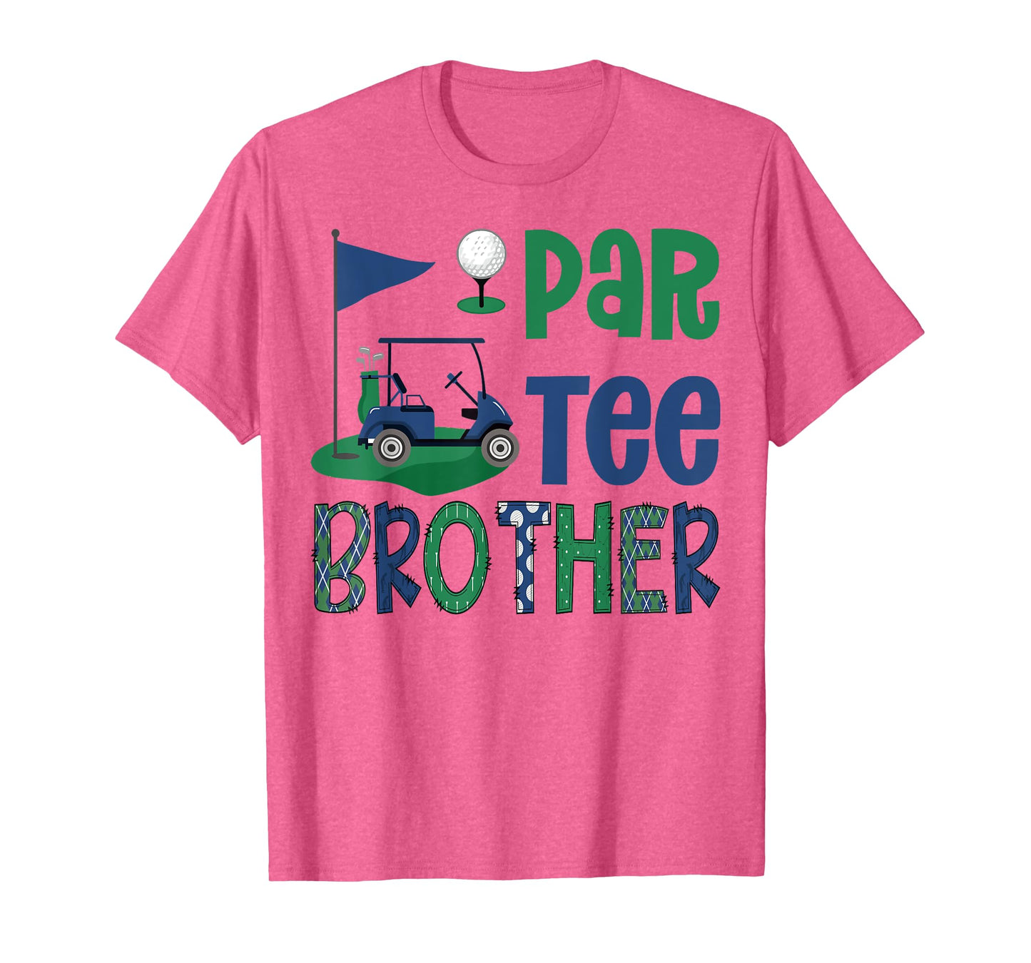 Par-Tee Brother Golf Lover Birthday Party Family Matching T-Shirt